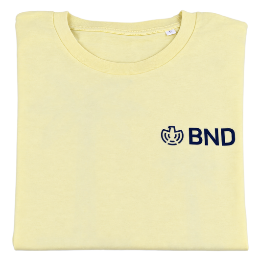 BND-Unisex-T-Shirt gelb