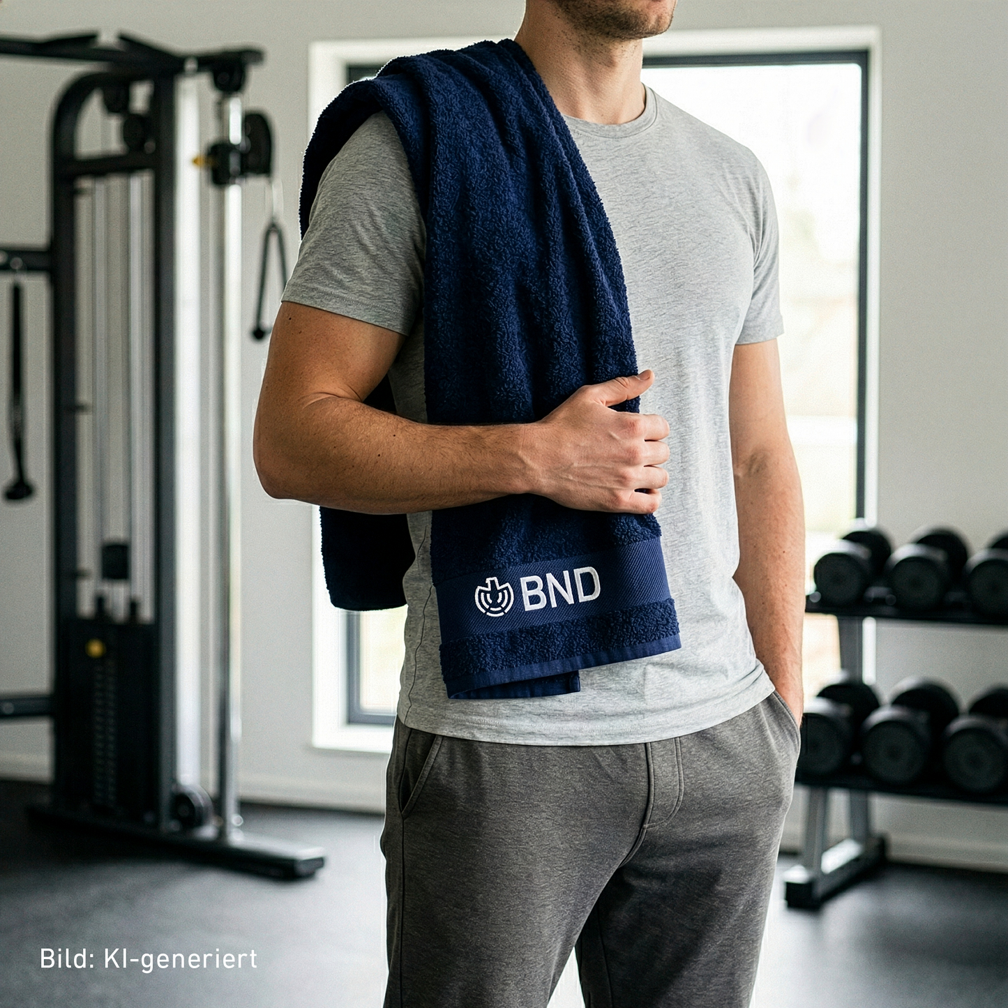 BND-Sporthandtuch (100% Baumwolle)
