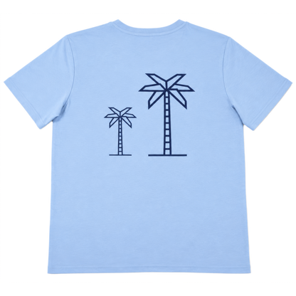 BND-Unisex-T-Shirt hellblau