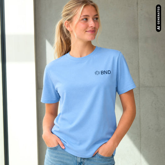 BND-Unisex-T-Shirt hellblau