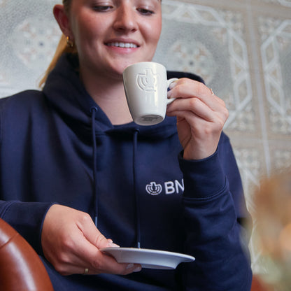 Weiße BND-Espressotasse