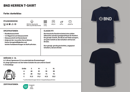BND Herren-T-Shirt (100% Baumwolle)