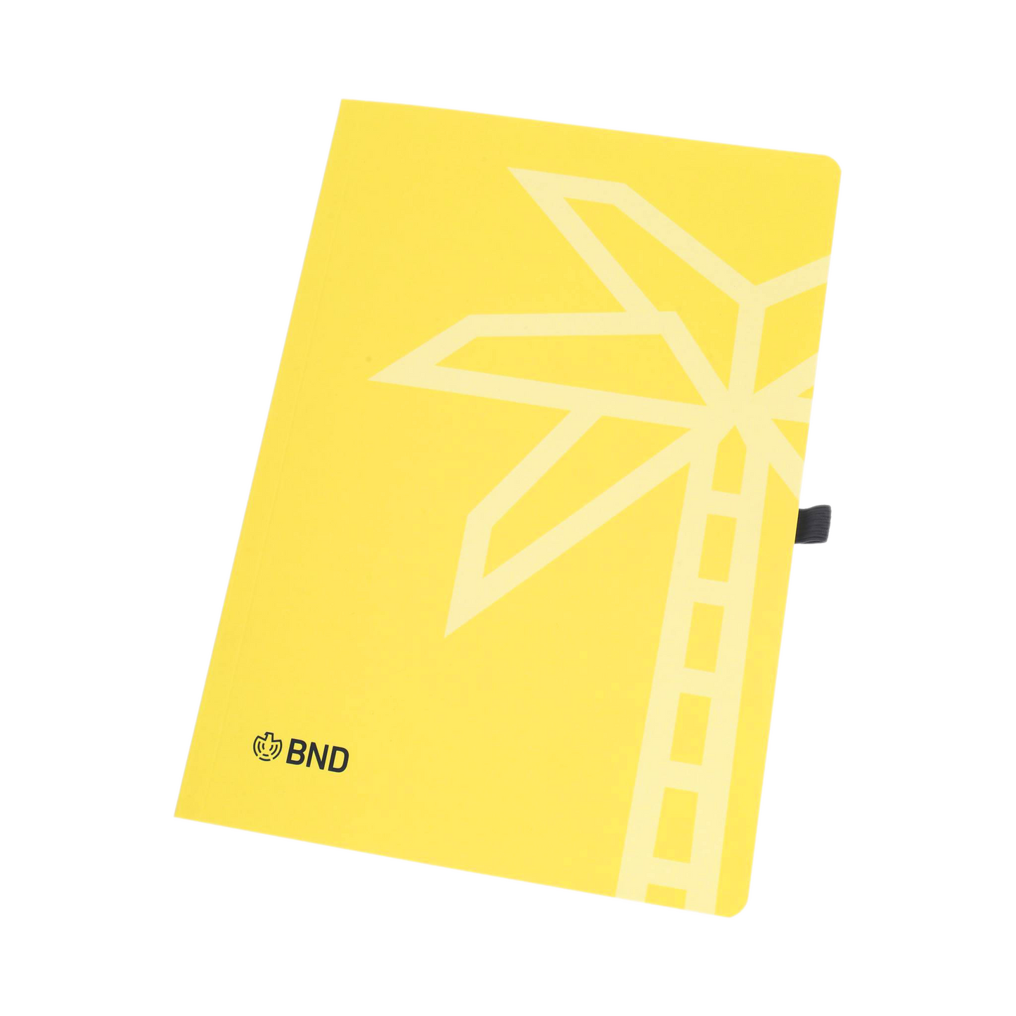 Gelbes BND-Notizbuch
