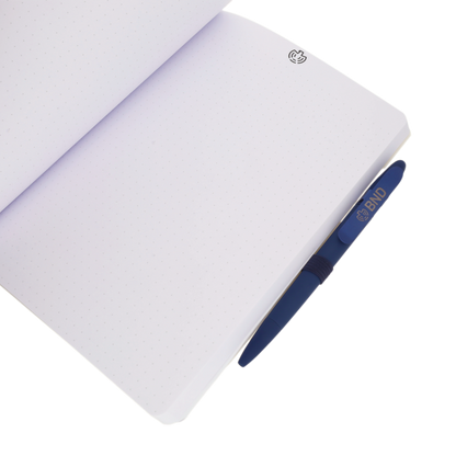 Gelbes BND-Notizbuch