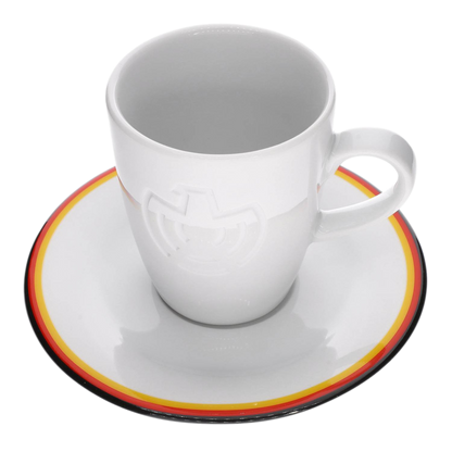 Weiße BND-Espressotasse