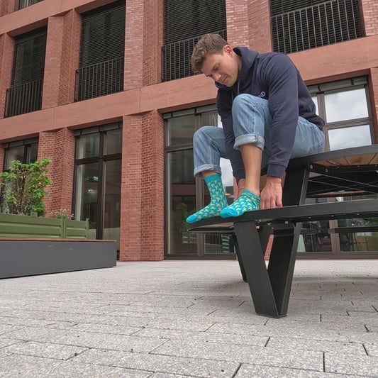 BND Palmensocken (80% Baumwolle, 18% Nylon, 2% Elastan)