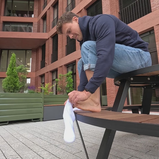 BND Tennissocken (75% Baumwolle, 20% Nylon, 5% Elastan)