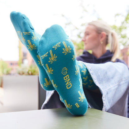 BND Palmensocken (80% Baumwolle, 18% Nylon, 2% Elastan)