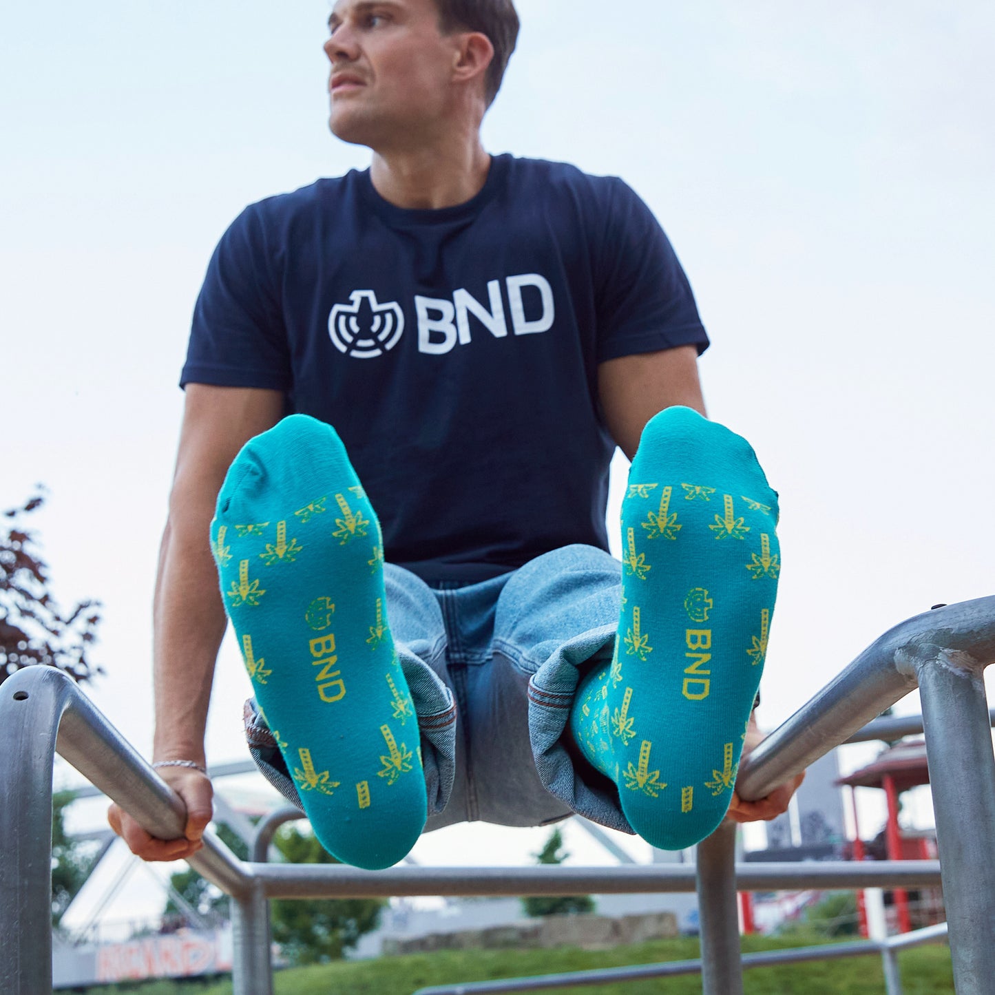 BND Palmensocken (80% Baumwolle, 18% Nylon, 2% Elastan)